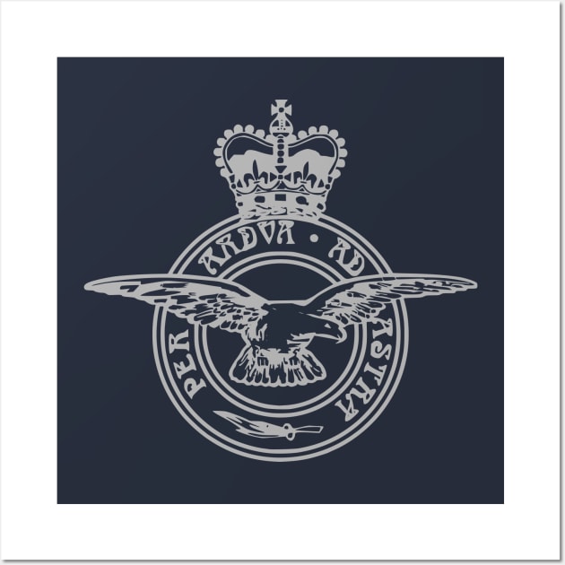 RAF BADGE Wall Art by bumblethebee